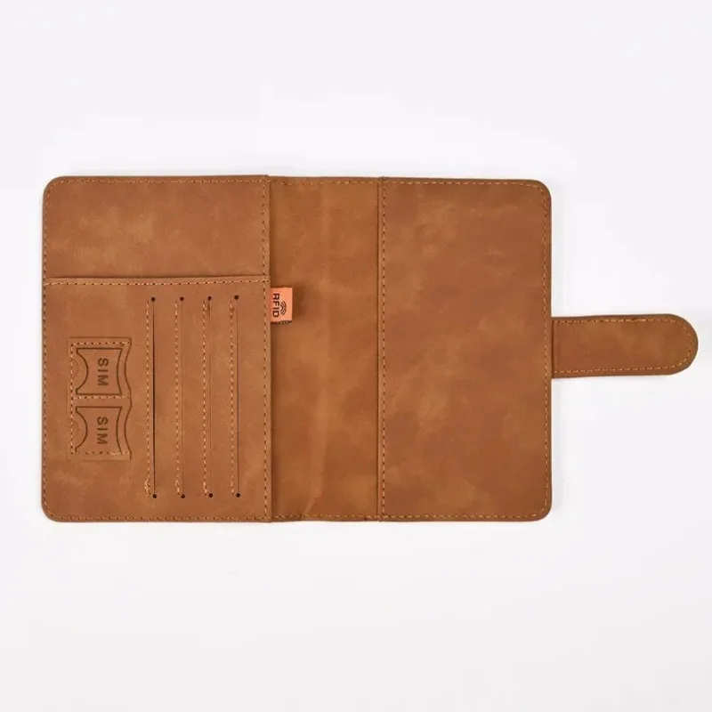 Husa pasaport unisex, Kaida PT1294, Negru - poza 2