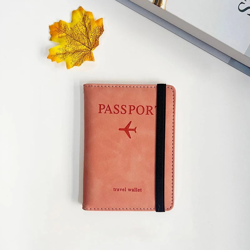 Husa pasaport unisex, Lorelei PT1309, Roz - poza 1