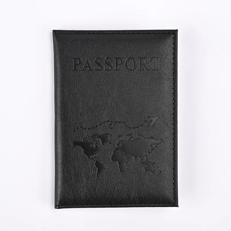 Husa pasaport unisex, Maelis PT1310, Negru - poza 1
