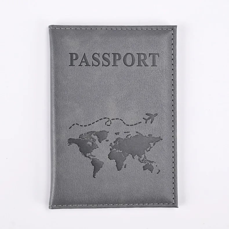 Husa pasaport unisex, Maelis PT1311, Gri - poza 1