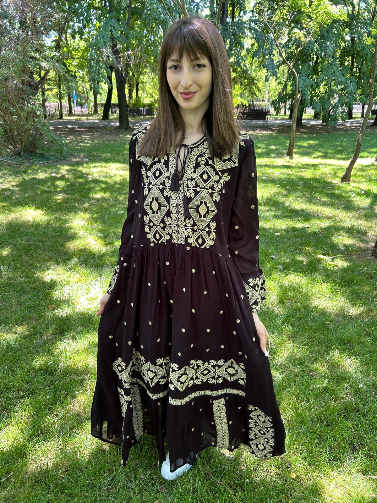 Rochie tradițională femei TM1159 *amurg* - XXL