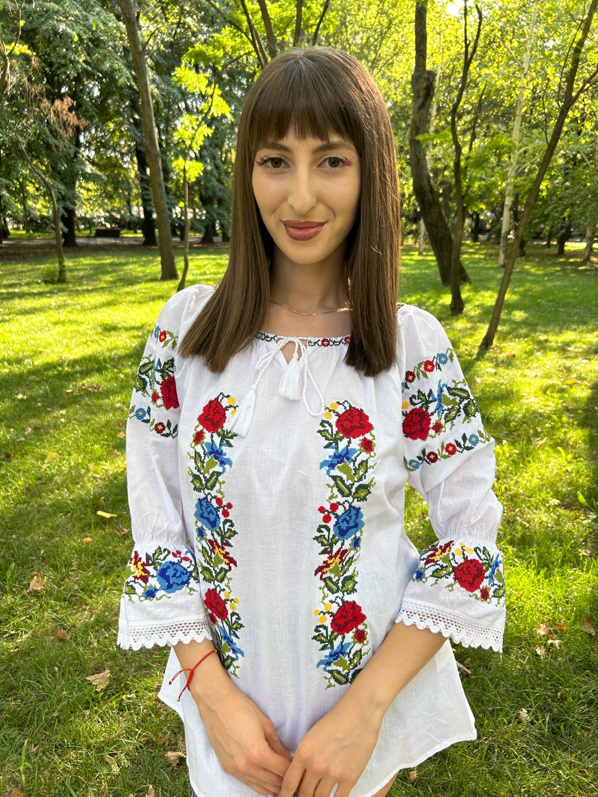 Ie tradițională femei TM1346 tricolor - M