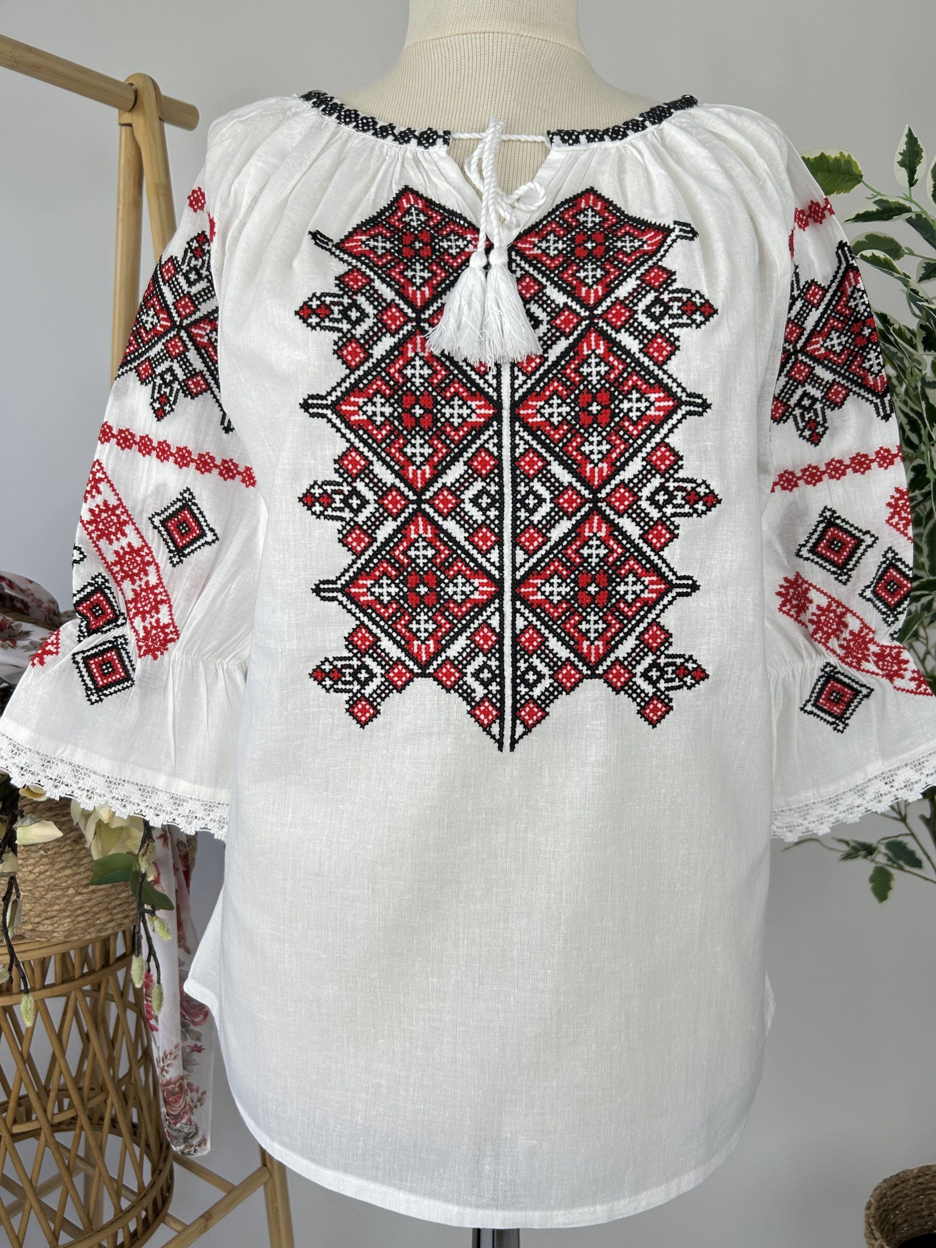 Ie tradițională femei TM1896 motive geometrice - XL