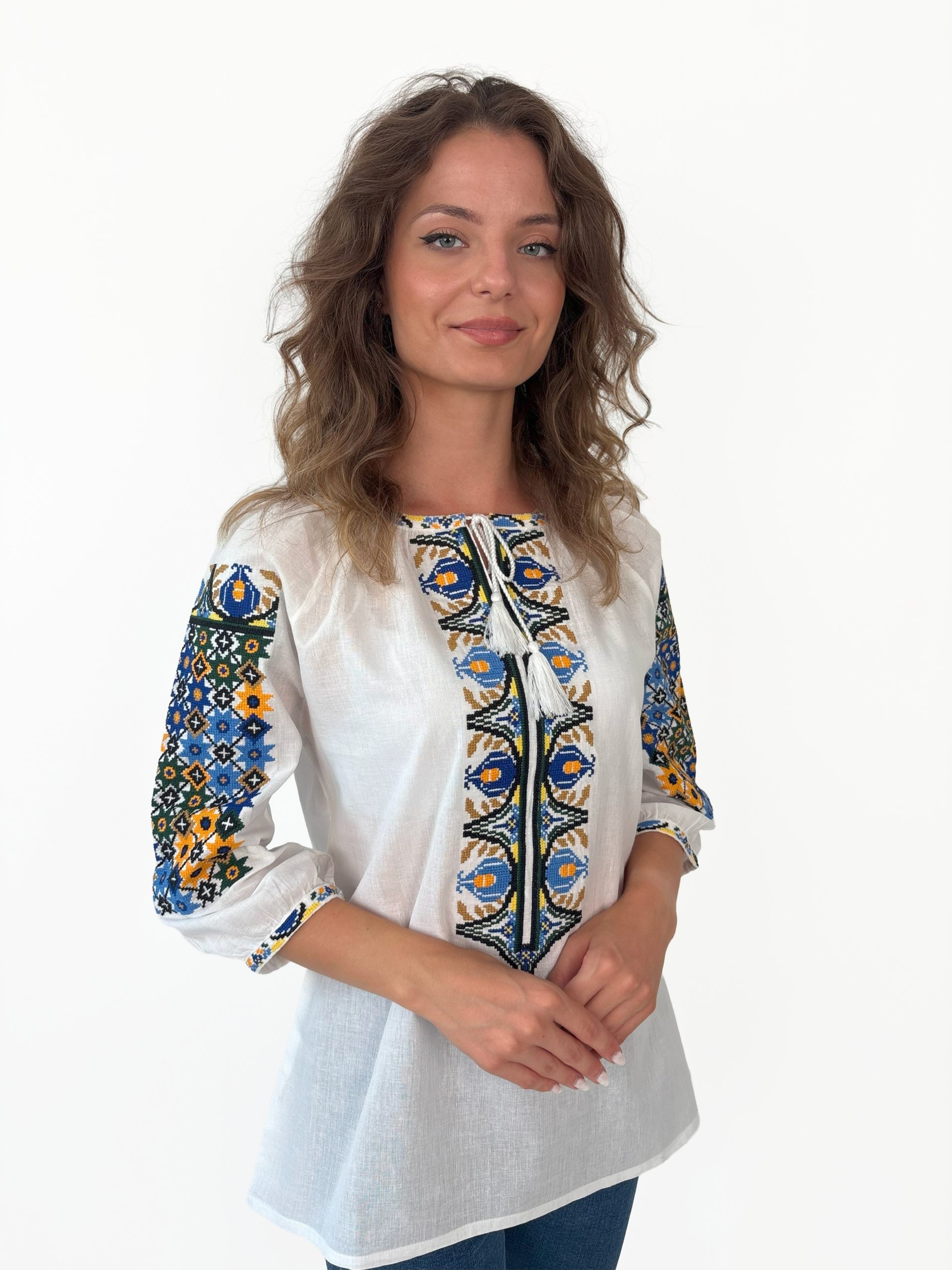Ie tradițională femei TM2003 *motive geometrice* - XXL