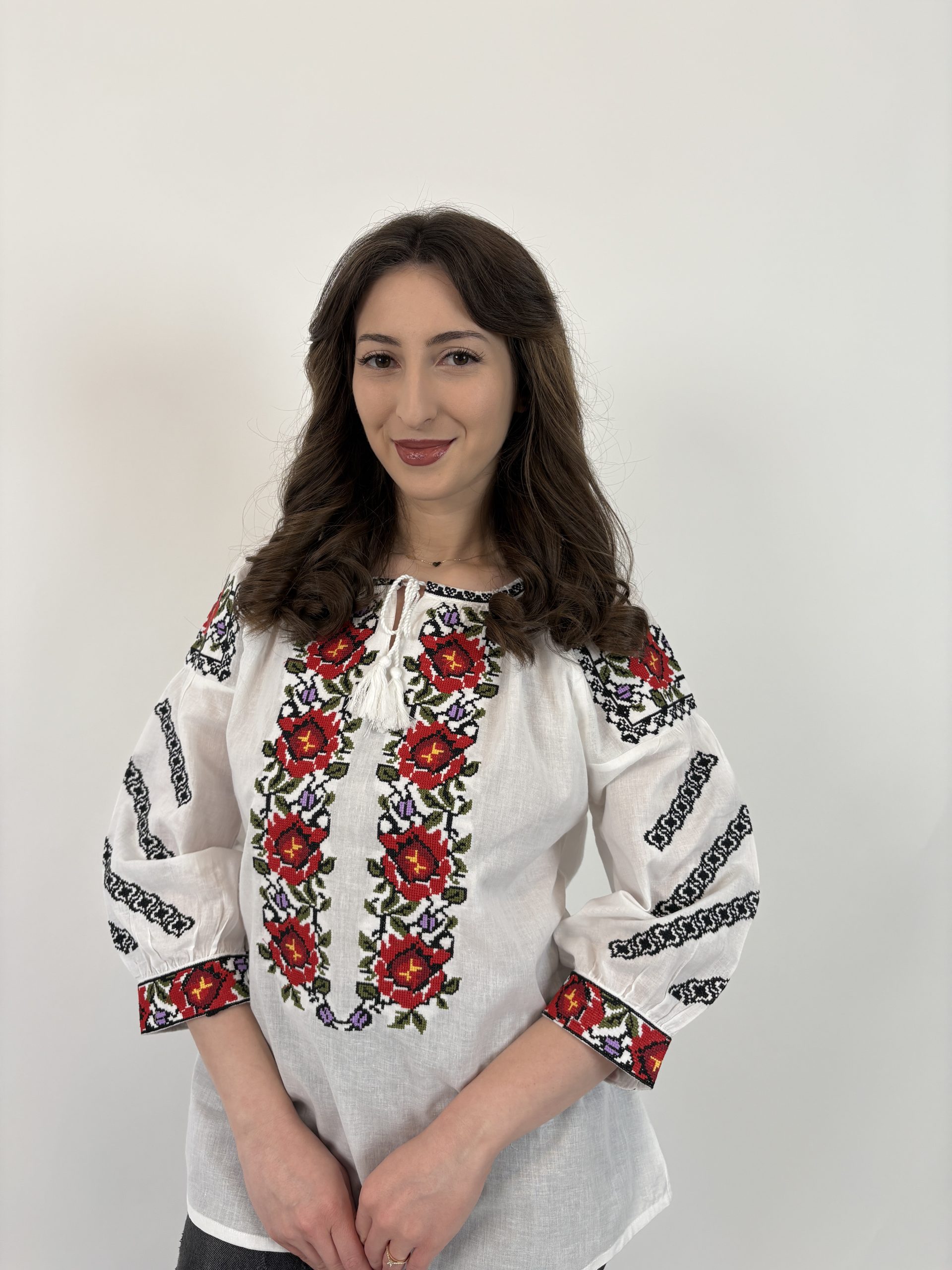 Ie tradițională femei TM2130 *motive florale* - XL