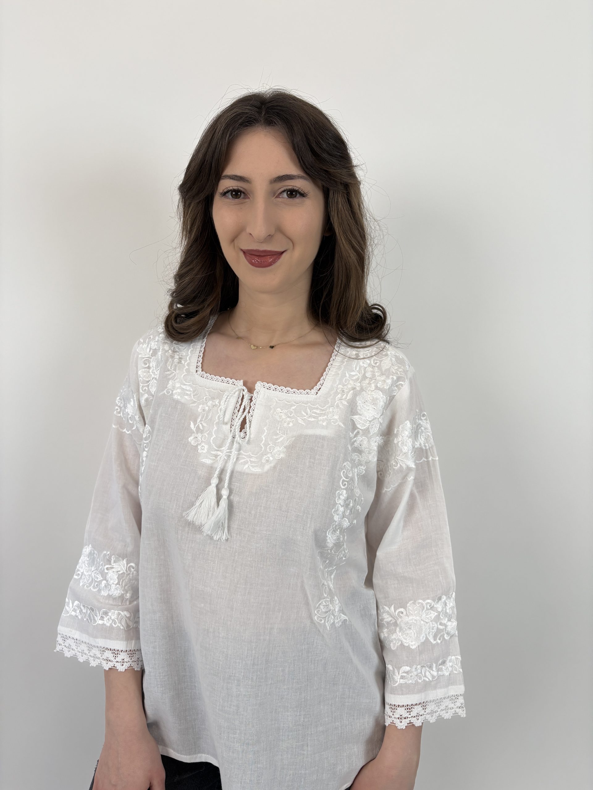 Ie tradițională femei TM2131 *magie albă* - XXL