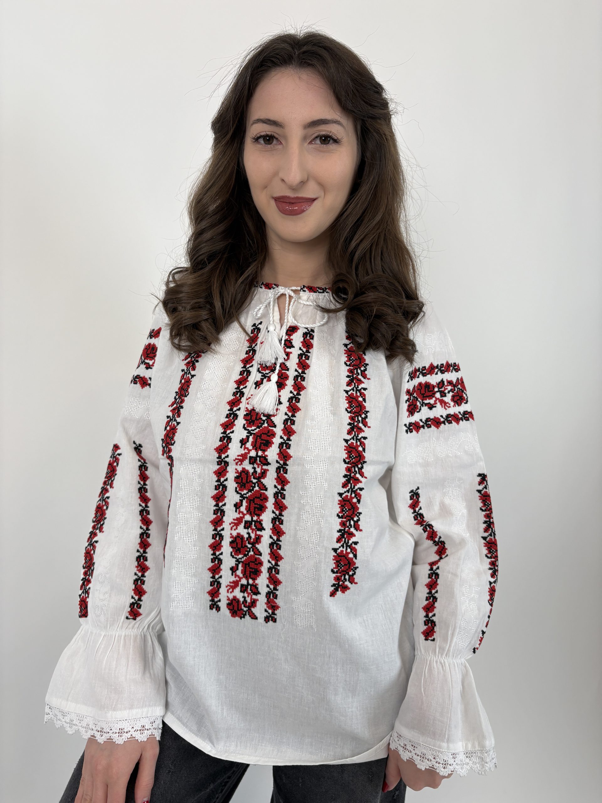 Ie tradițională femei TM2174 *motive florale* - 3XL