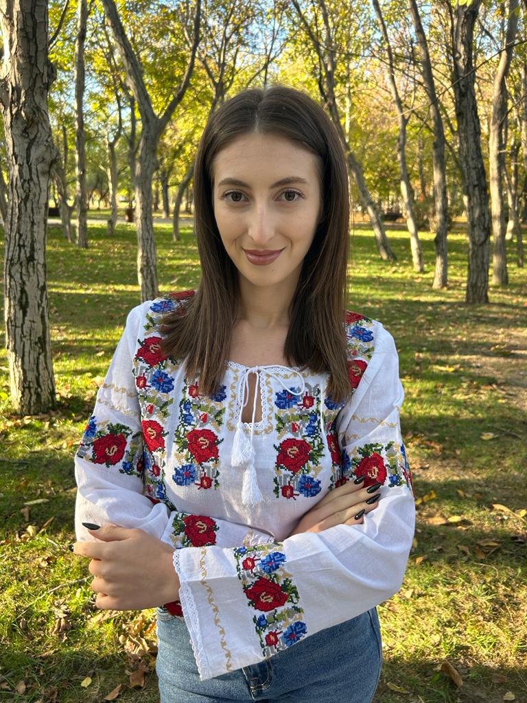 Ie tradițională femei TM69 – motive florale - 3XL