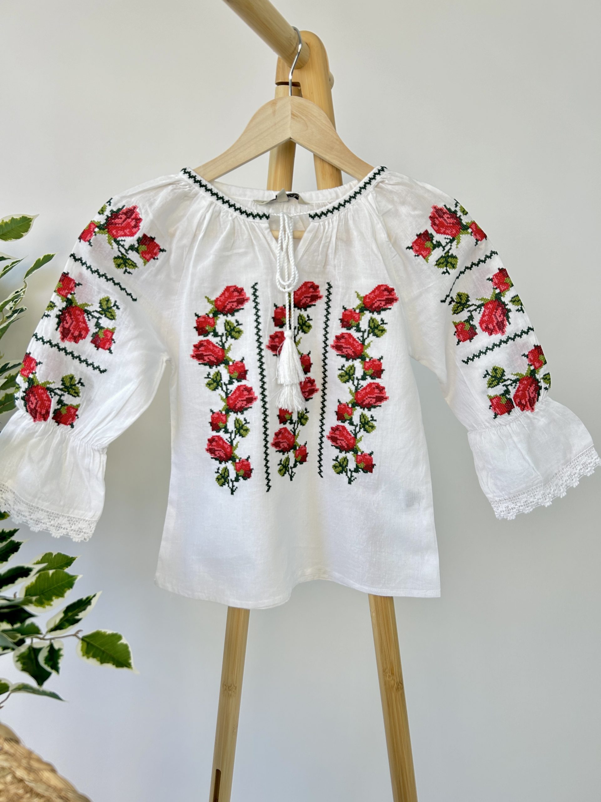 Ie tradițională fete TM1845 *motive florale* - 8