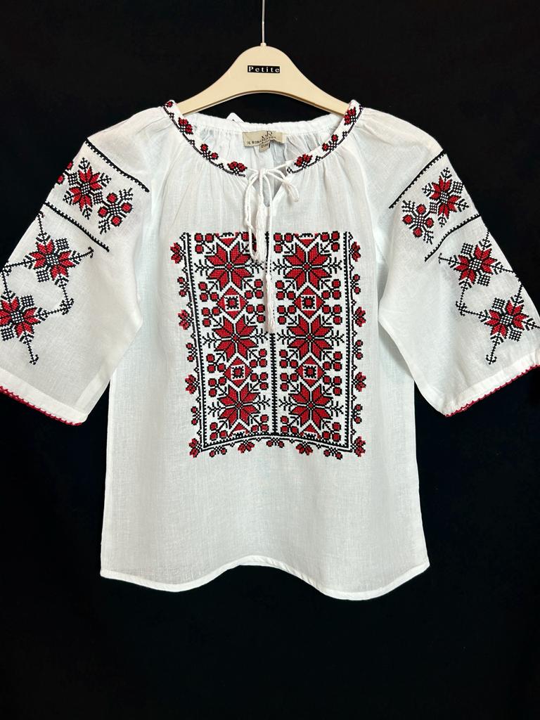 Ie tradițională fete TM673 - motive florale - - 16