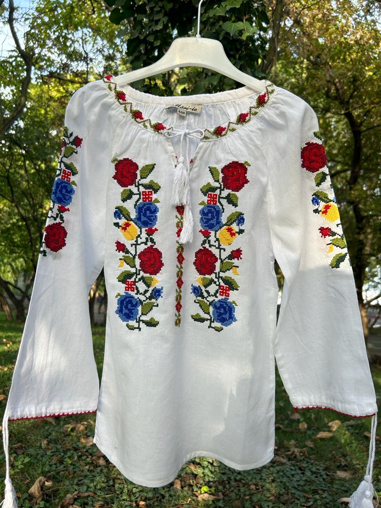 Ie tradițională fete TM695 - tricolor - 16