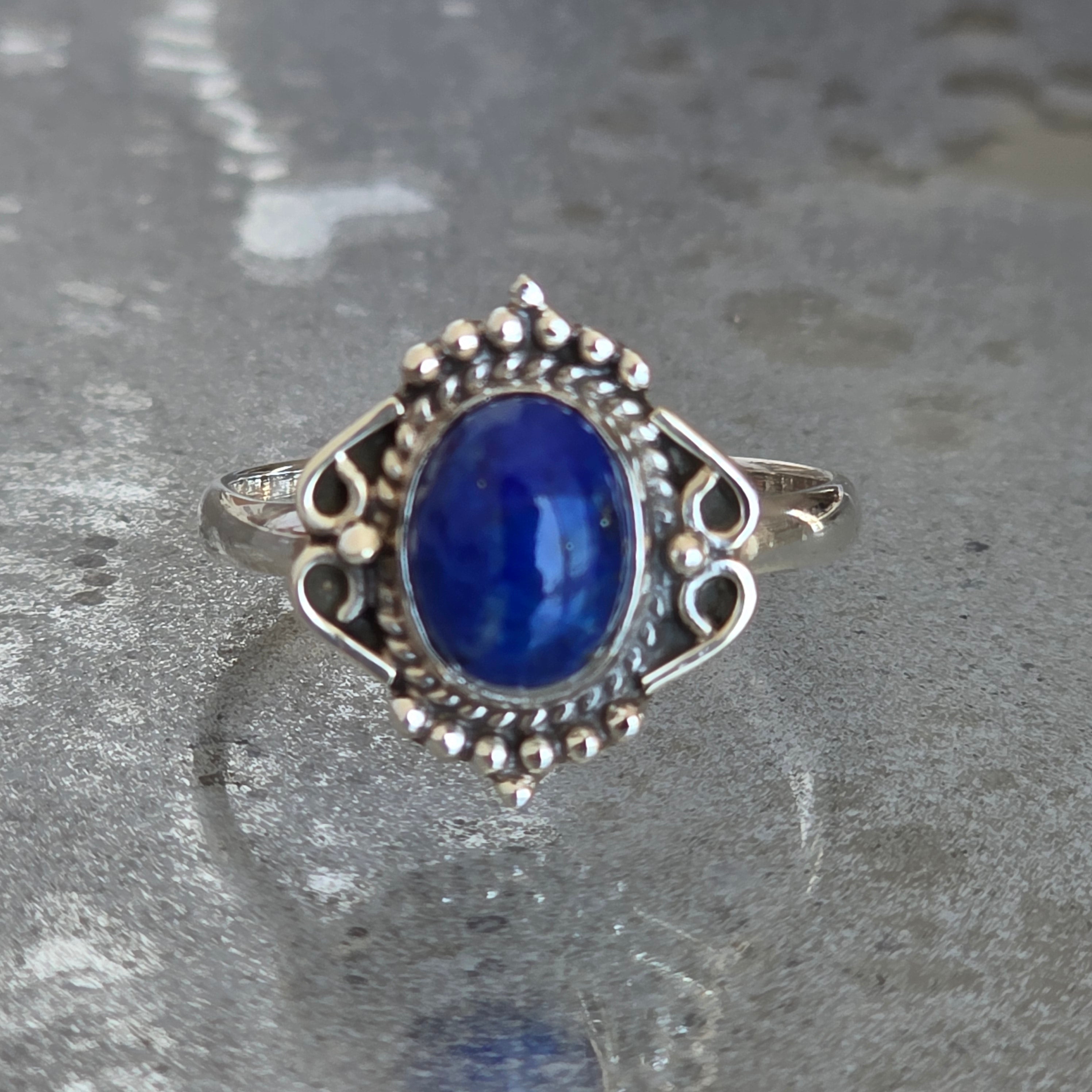Inel argint lapis lazuli | Blue 2
