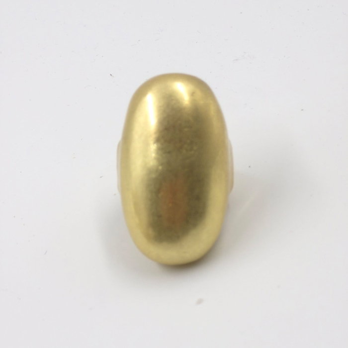 Inel dama reglabil auriu cu design oval