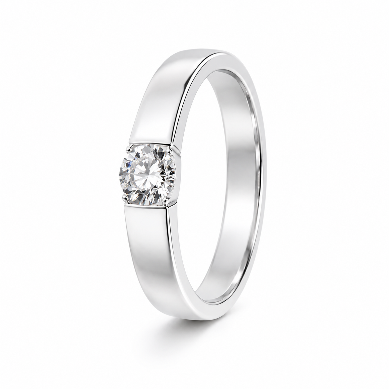 Inel Glow Silver cu Argint Reglabil