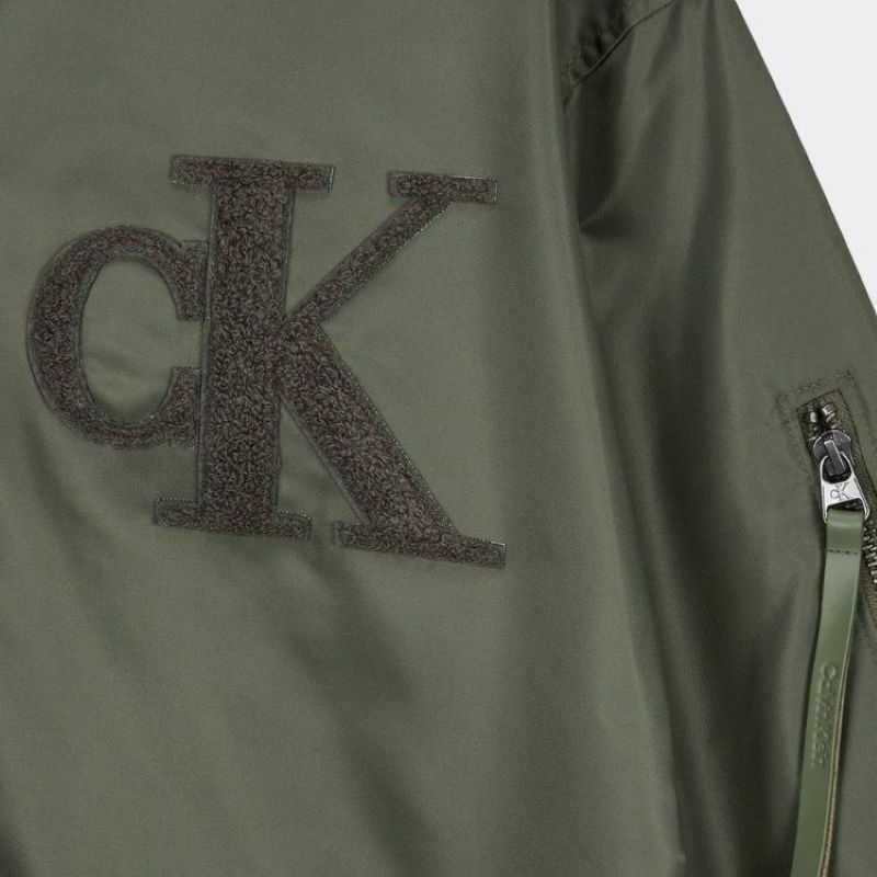 Jacheta Calvin Klein LS JEANS TIPPED HERO BOMBER - poza 3