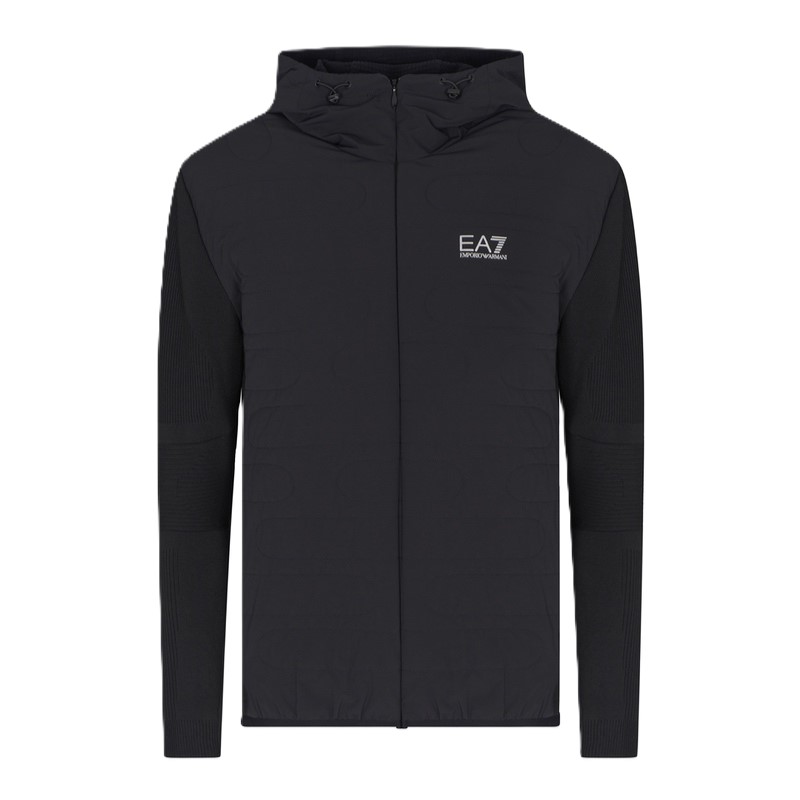 Jacheta EA7 FUROR7 M LIGHT PADDED HOODIE FZ - poza 1