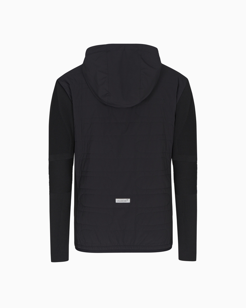 Jacheta EA7 FUROR7 M LIGHT PADDED HOODIE FZ - poza 2