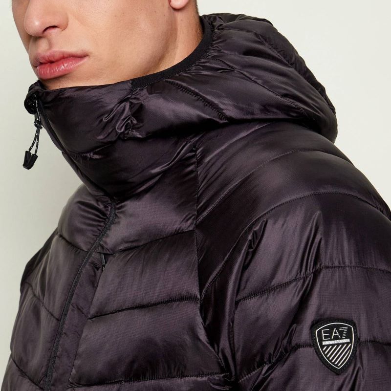 Jacheta EA7 SKI M KITZBUHEL LT PADDED HOODIE - poza 3