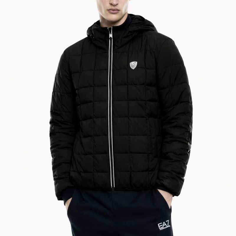 Jacheta EA7 TRAIN PREMIUM SHIELD M THERMORE HOODED JACKET CC - poza 1