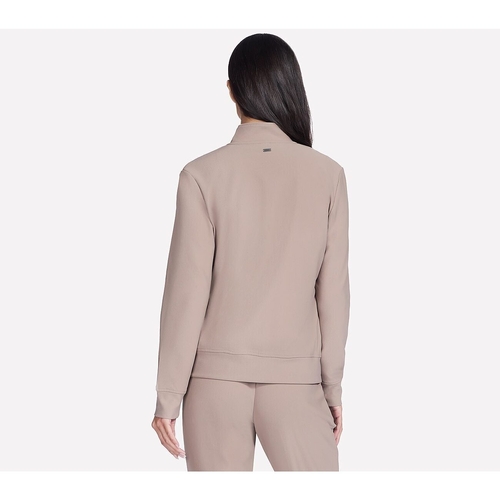 Jacheta femei Skechers GO Luxe Rib Everyday Full Zip Jacket JA293-TPBR - poza 2