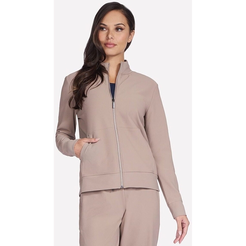 Jacheta femei Skechers GO Luxe Rib Everyday Full Zip Jacket JA293-TPBR - poza 4