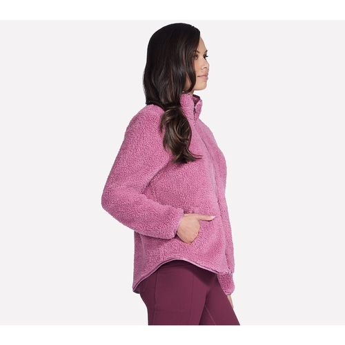 Jacheta femei Skechers Skech-Sherpa Jacket JA218-ROS - poza 3