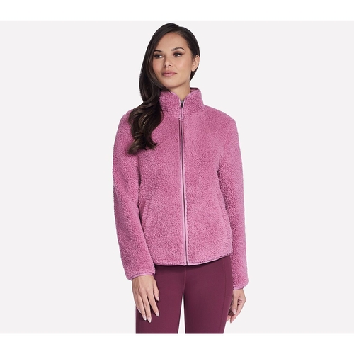 Jacheta femei Skechers Skech-Sherpa Jacket JA218-ROS - poza 5