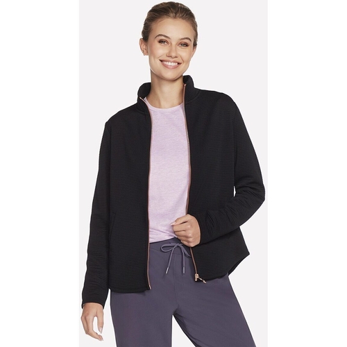 Jacheta femei Skechers The GO WALK Shine Jacket JA78-BLK - poza 4