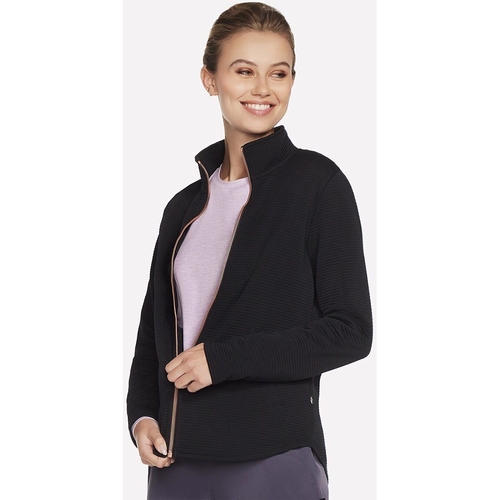Jacheta femei Skechers The GO WALK Shine Jacket JA78-BLK - poza 5