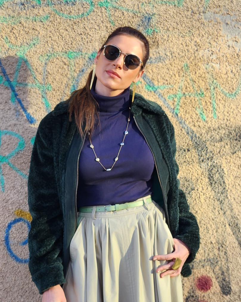 Jachetă Teddy - XS INTL - Verde Smarald