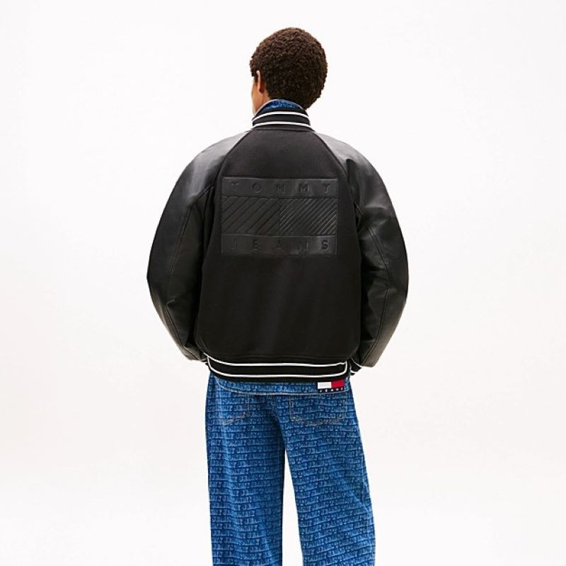 Jacheta Tommy Hilfiger TJM FLAG VARSITY JACKET - poza 2