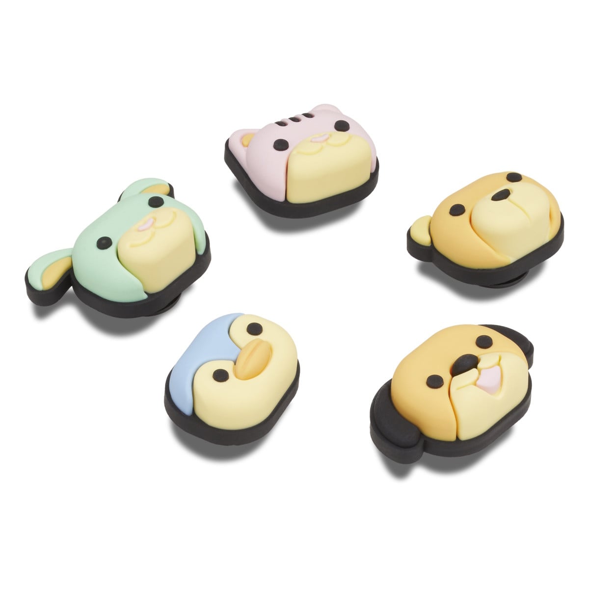 Jibbitz Crocs 3D Animal Friends 5 Pack - poza 2