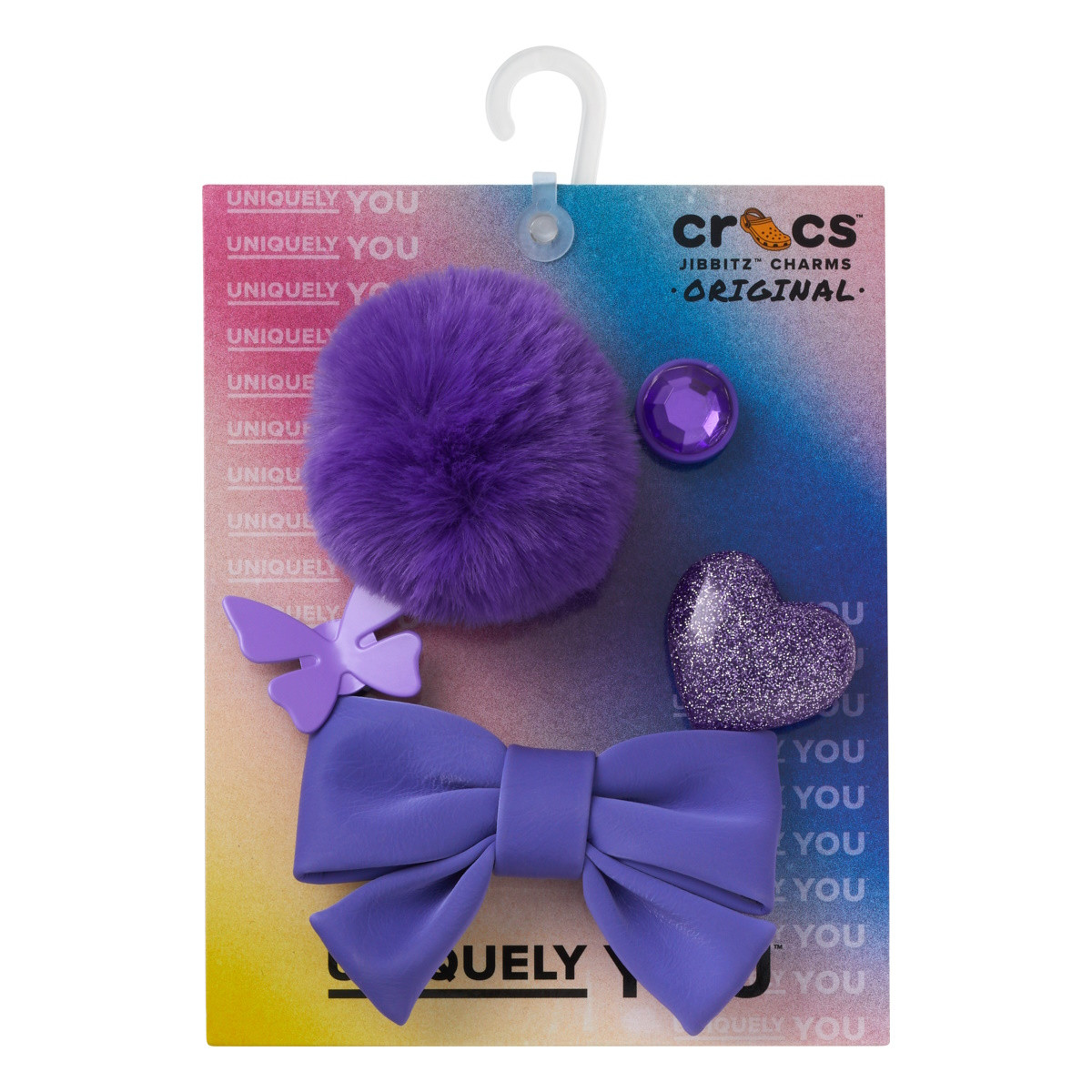 Jibbitz Crocs All Things Purple 5 Pack - poza 4