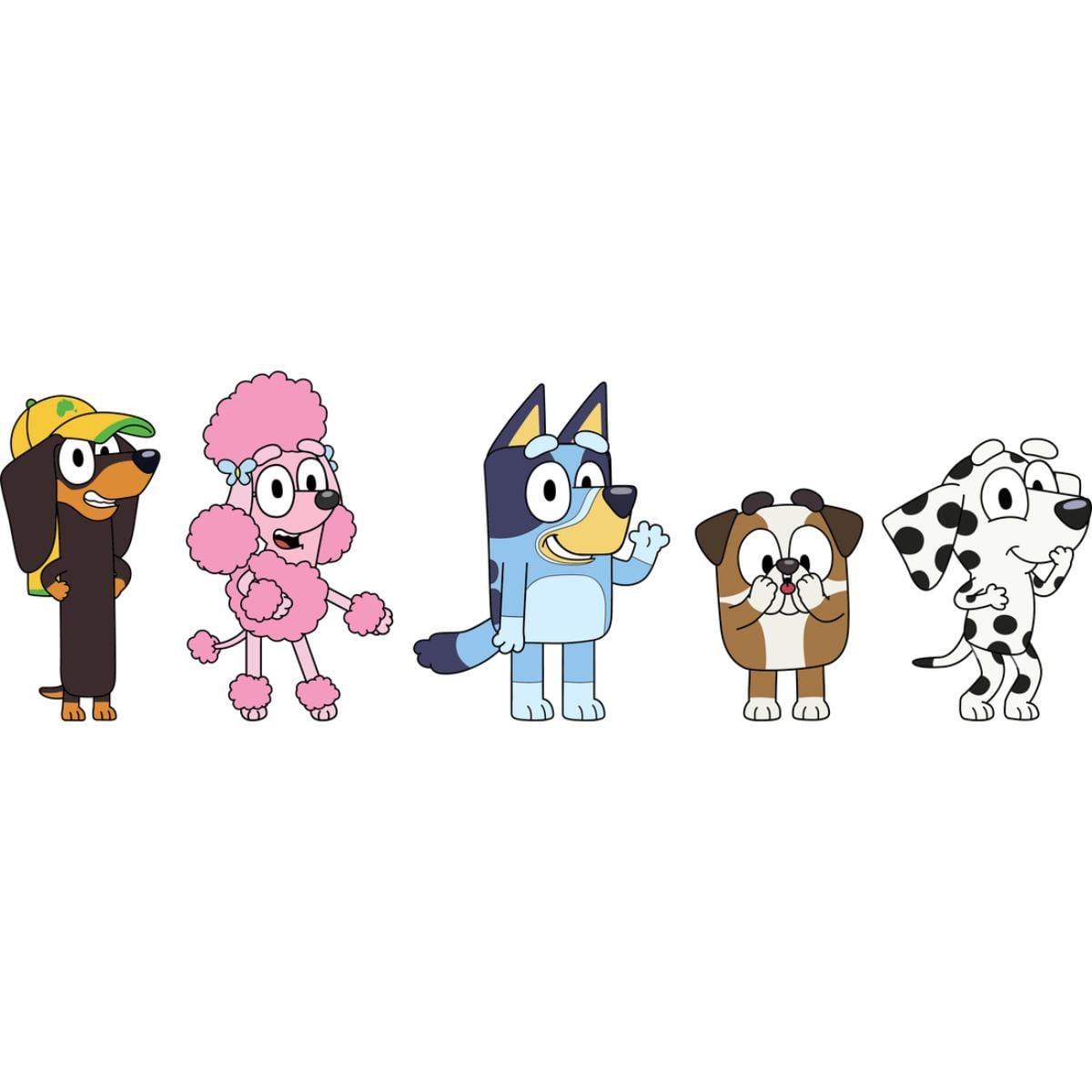 Jibbitz Crocs Bluey 5 Pack - poza 1