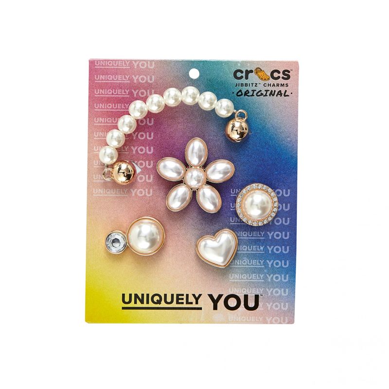 Jibbitz Crocs Dainty Pearl Jewelry 5 Pack - poza 3