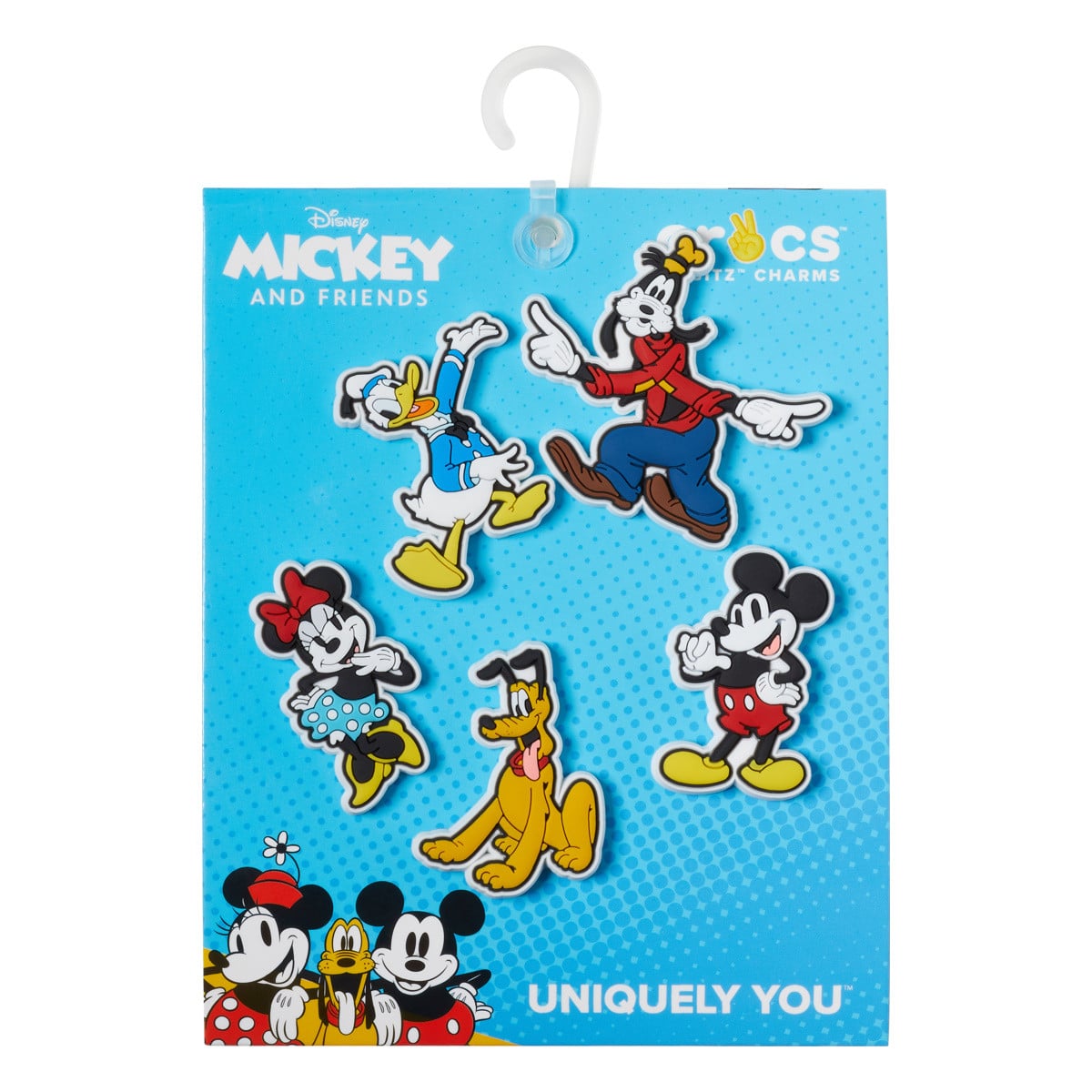 Jibbitz Crocs Disney Mickey Friends 5 Pack - poza 3