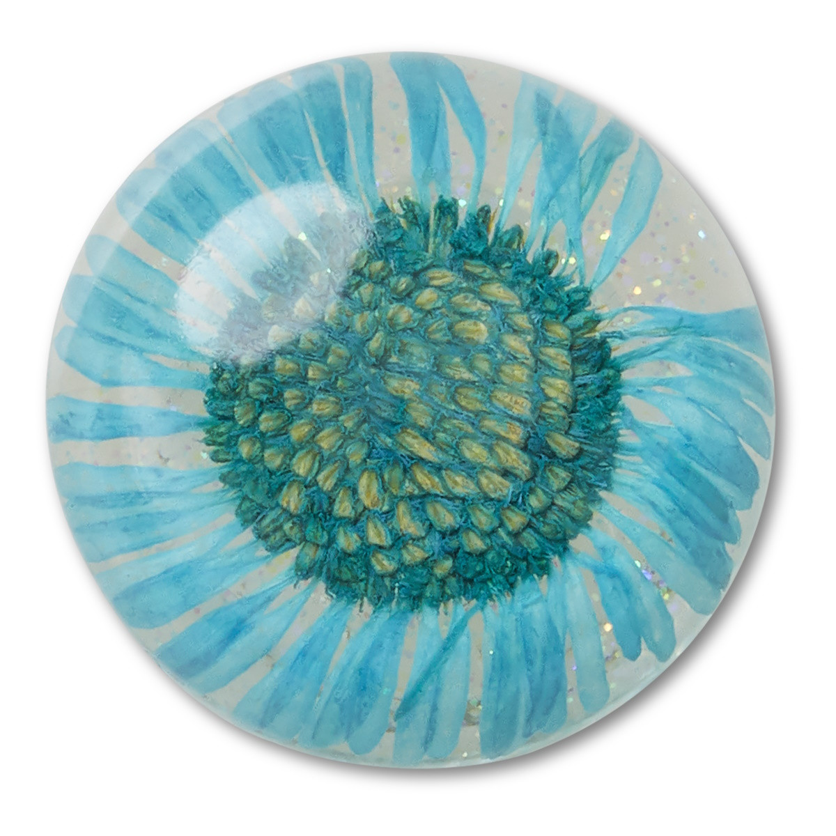 Jibbitz Crocs Encapsulated Blue Daisy - poza 1