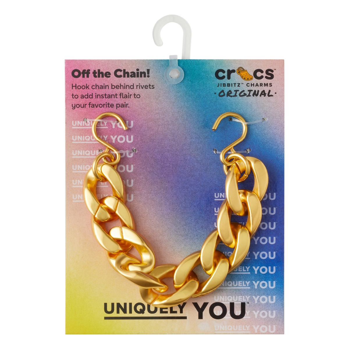 Jibbitz Crocs Gold Cuban Strap Chain - poza 2