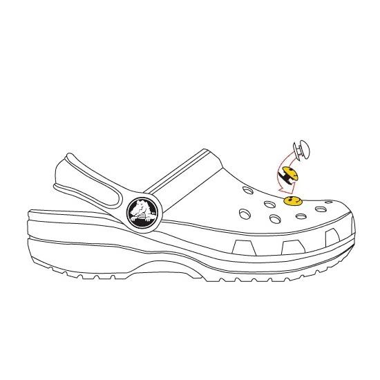 Jibbitz Crocs Gold Cuban Strap Chain - poza 4