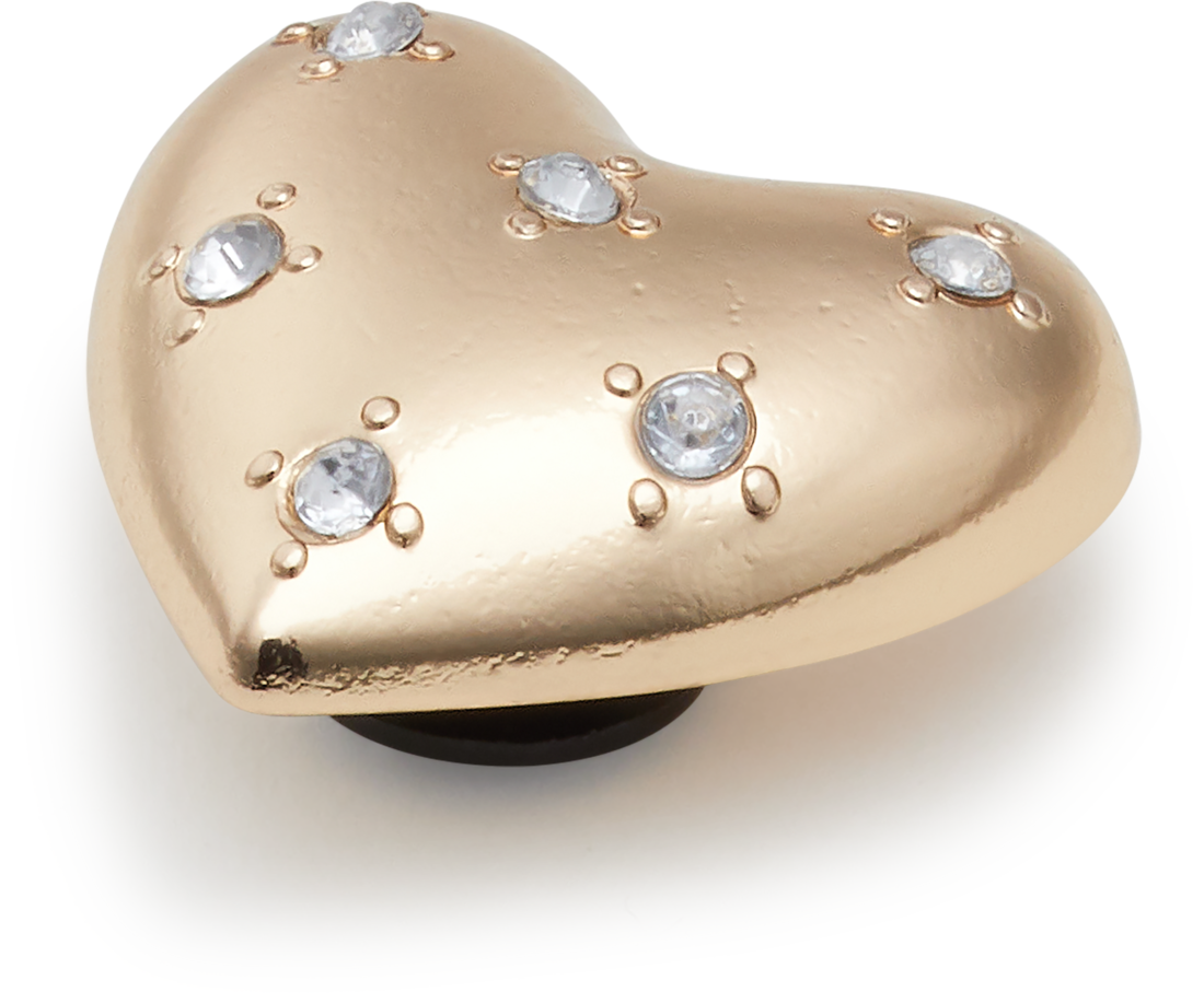 Jibbitz Crocs Gold Encrusted Heart - poza 2