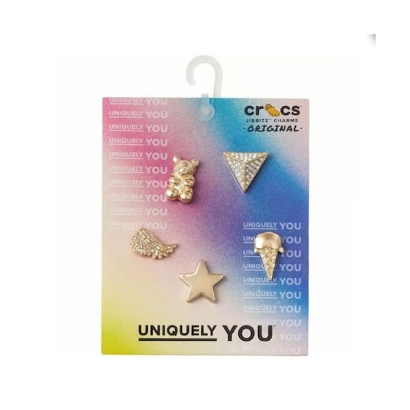 Jibbitz Crocs Gold Icons 5 Pack - poza 3