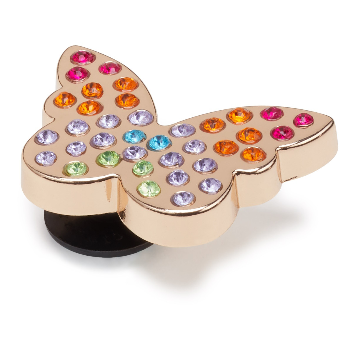 Jibbitz Crocs Gold Rainbow Encrusted Butterfly - poza 2