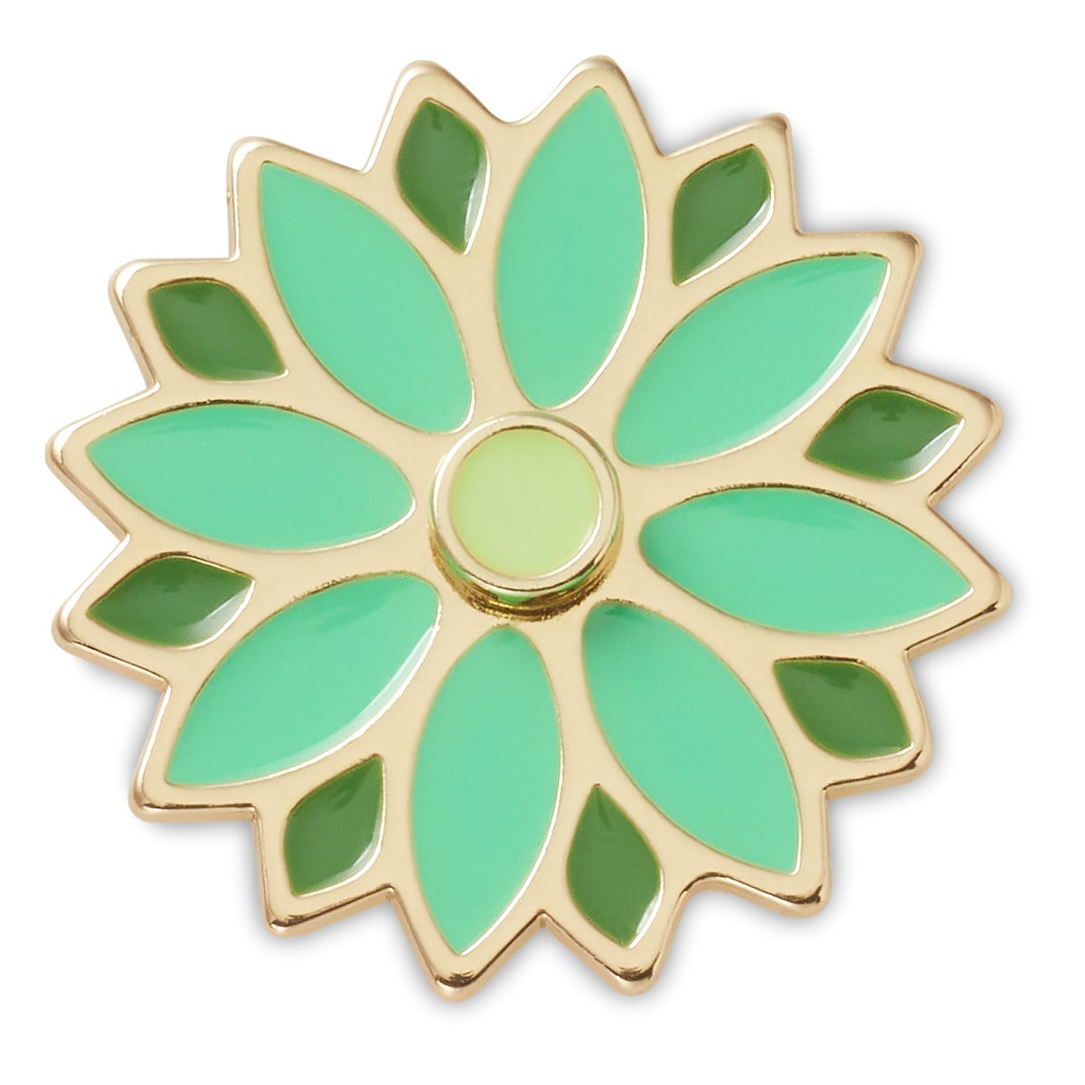 Jibbitz Crocs Green Spinner Flower - poza 2
