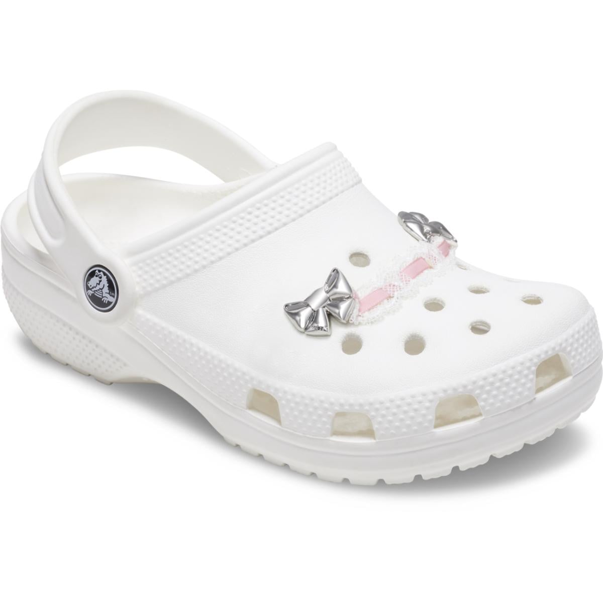 Jibbitz Crocs Lace and Pink Ribbon Chain - poza 3