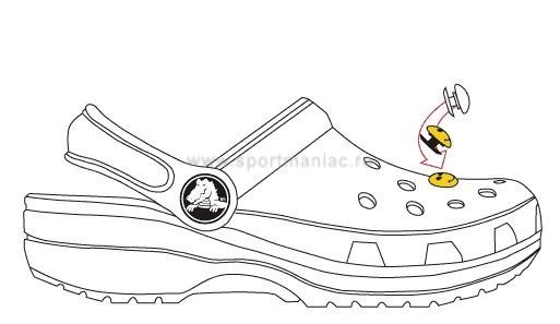Jibbitz Crocs Letter E - poza 3