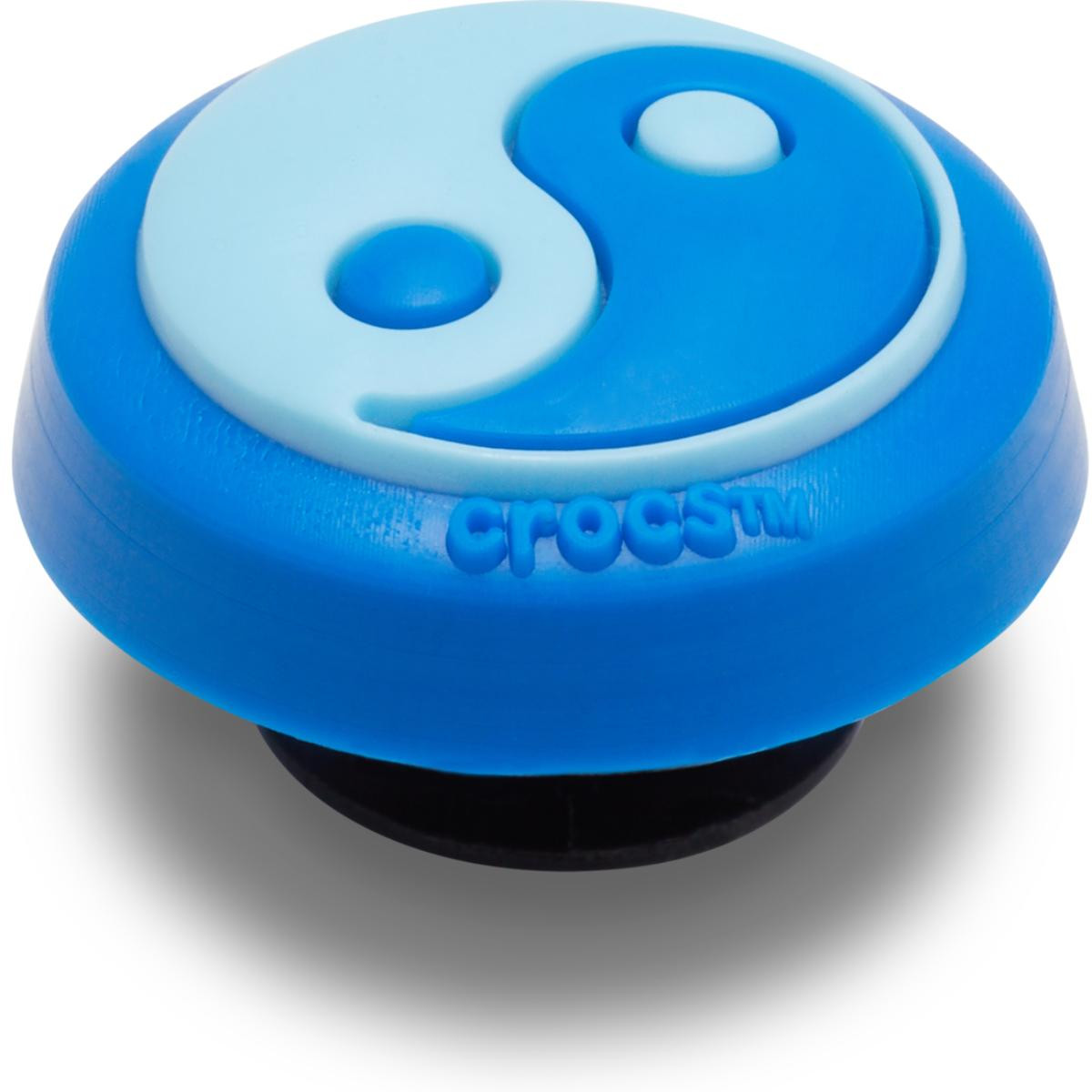 Jibbitz Crocs Light and Dark Blue Yin Yang - poza 2