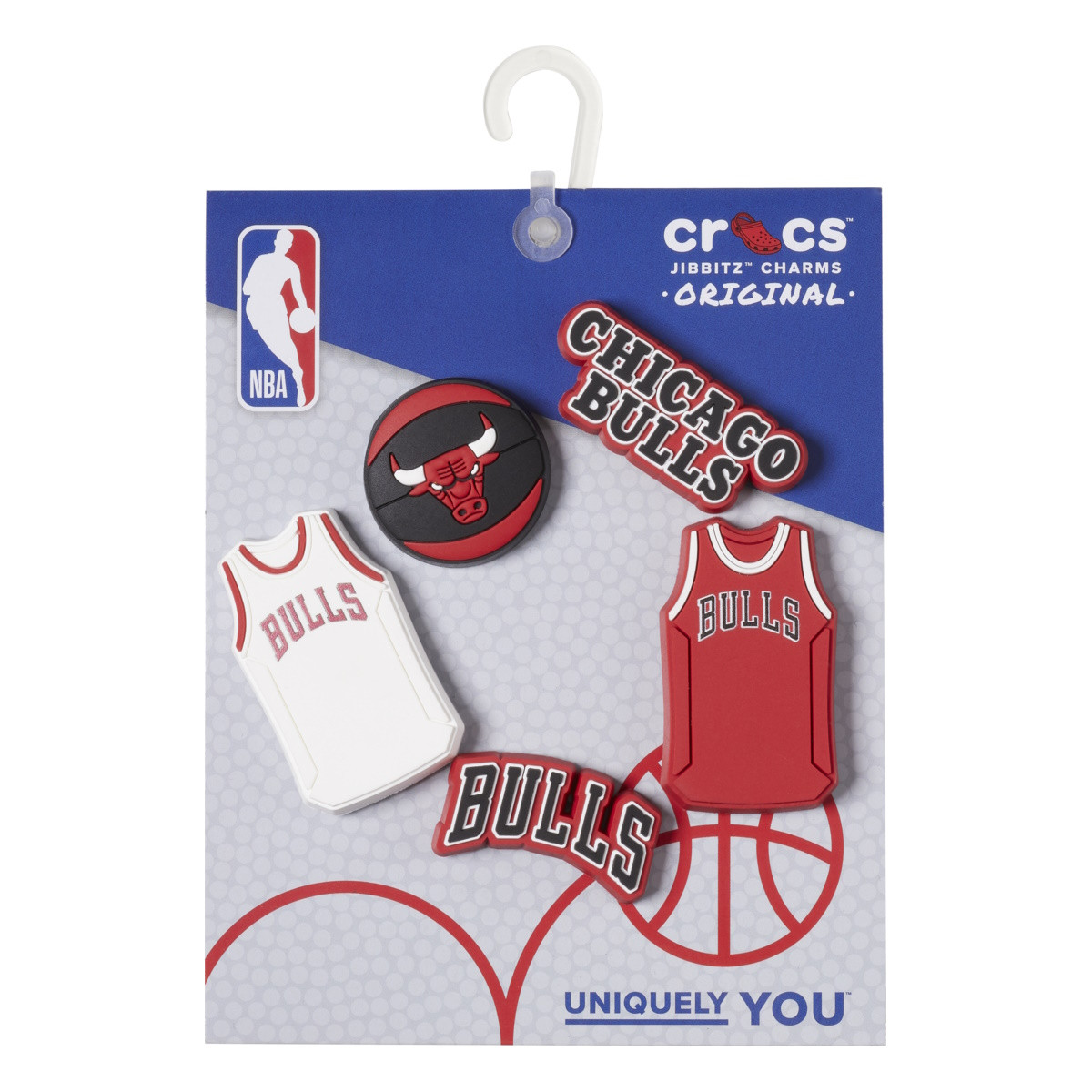 Jibbitz Crocs NBA Chicago Bulls 5 Pack - poza 4