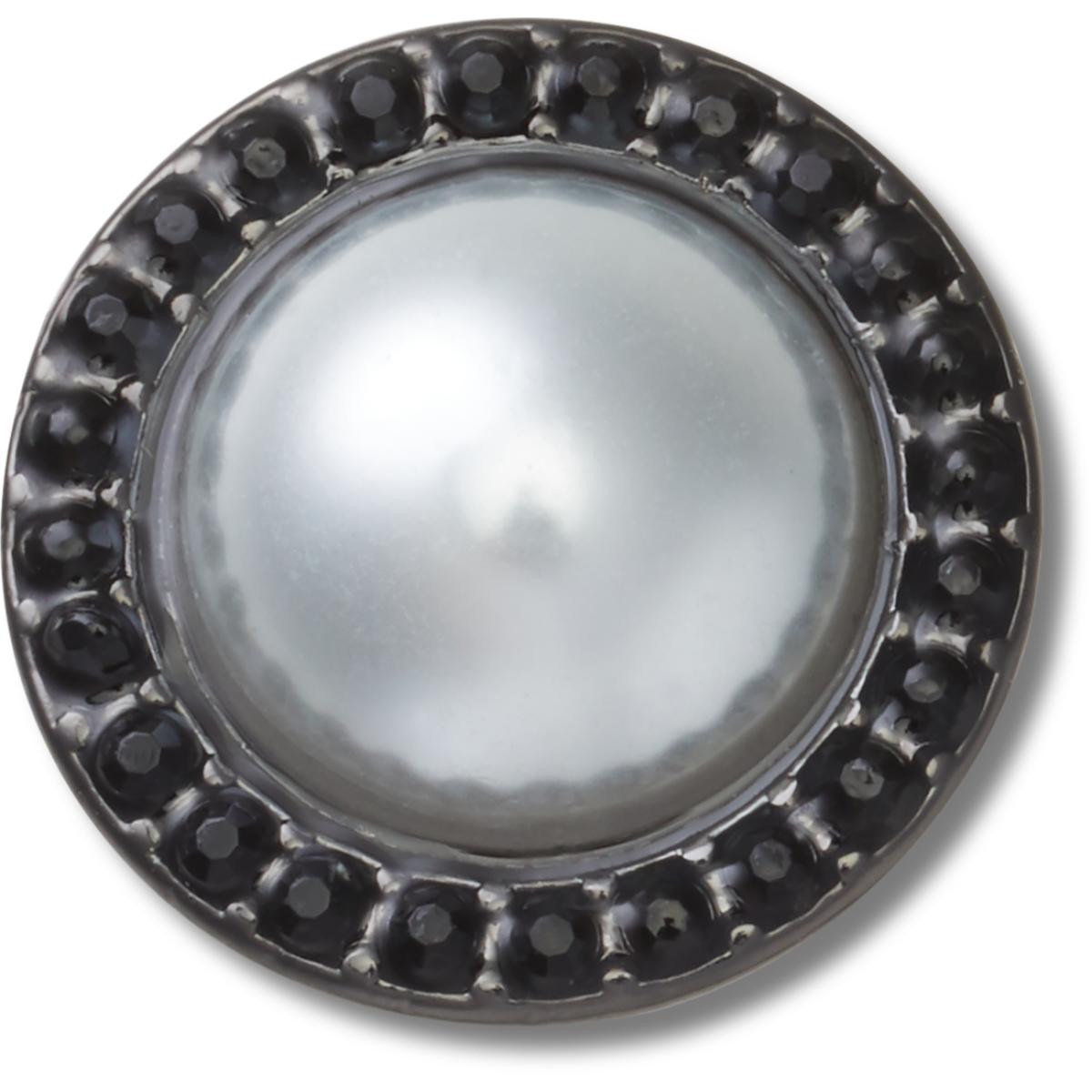 Jibbitz Crocs Pearl with Black Gem Base - poza 1