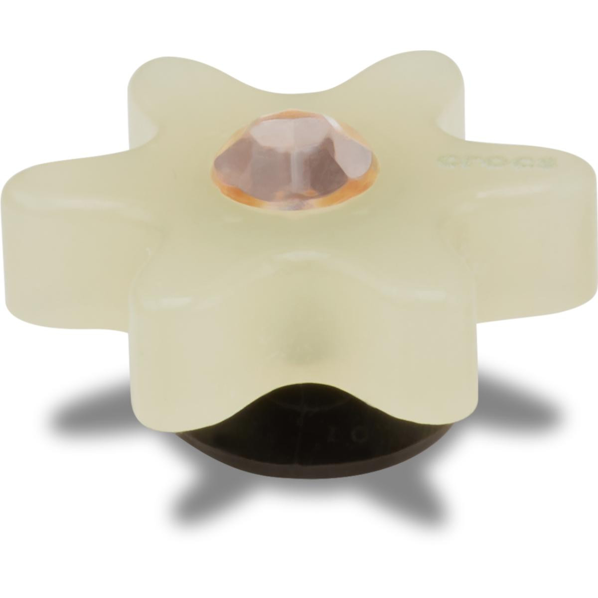Jibbitz Crocs Tan Flower with Gem - poza 2