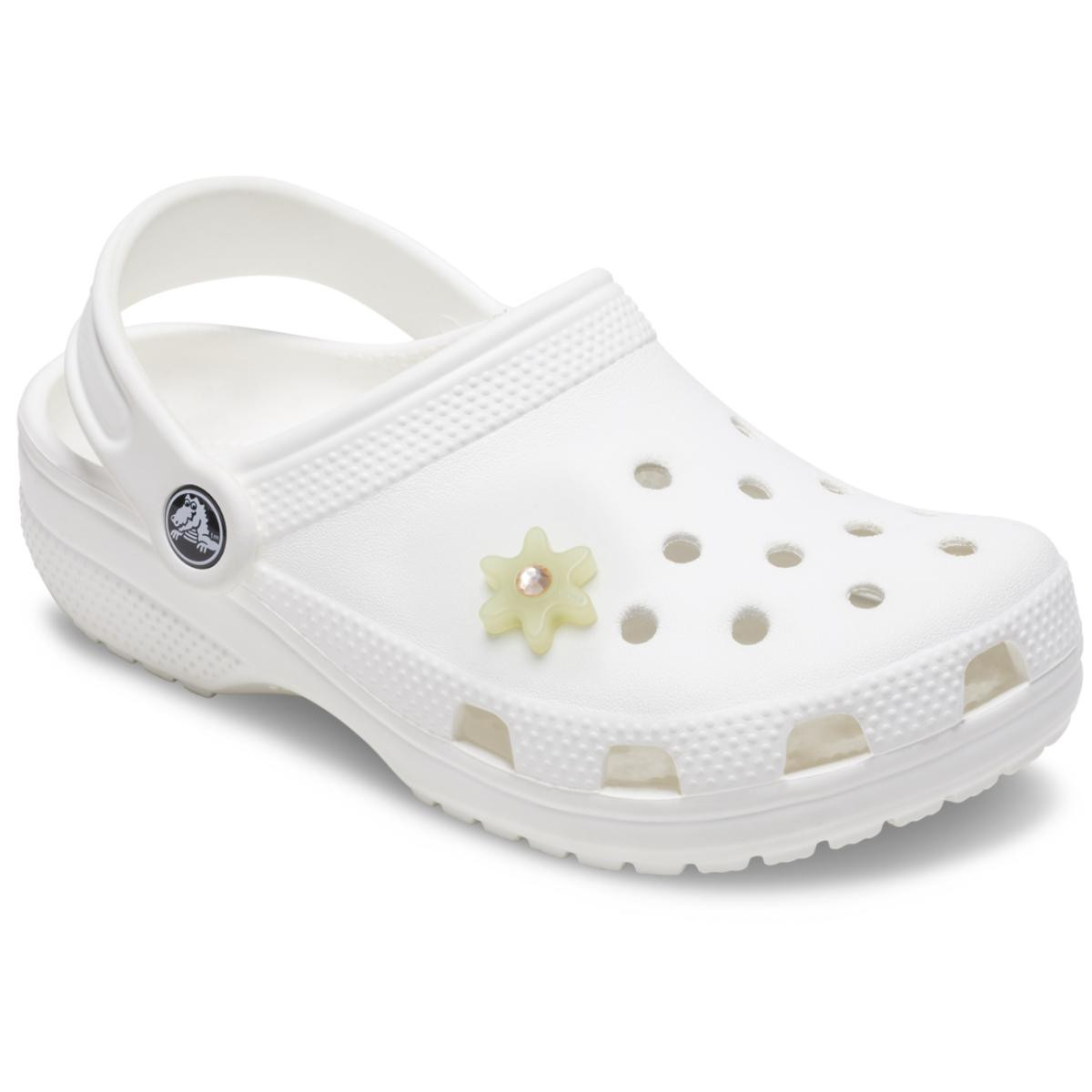 Jibbitz Crocs Tan Flower with Gem - poza 3